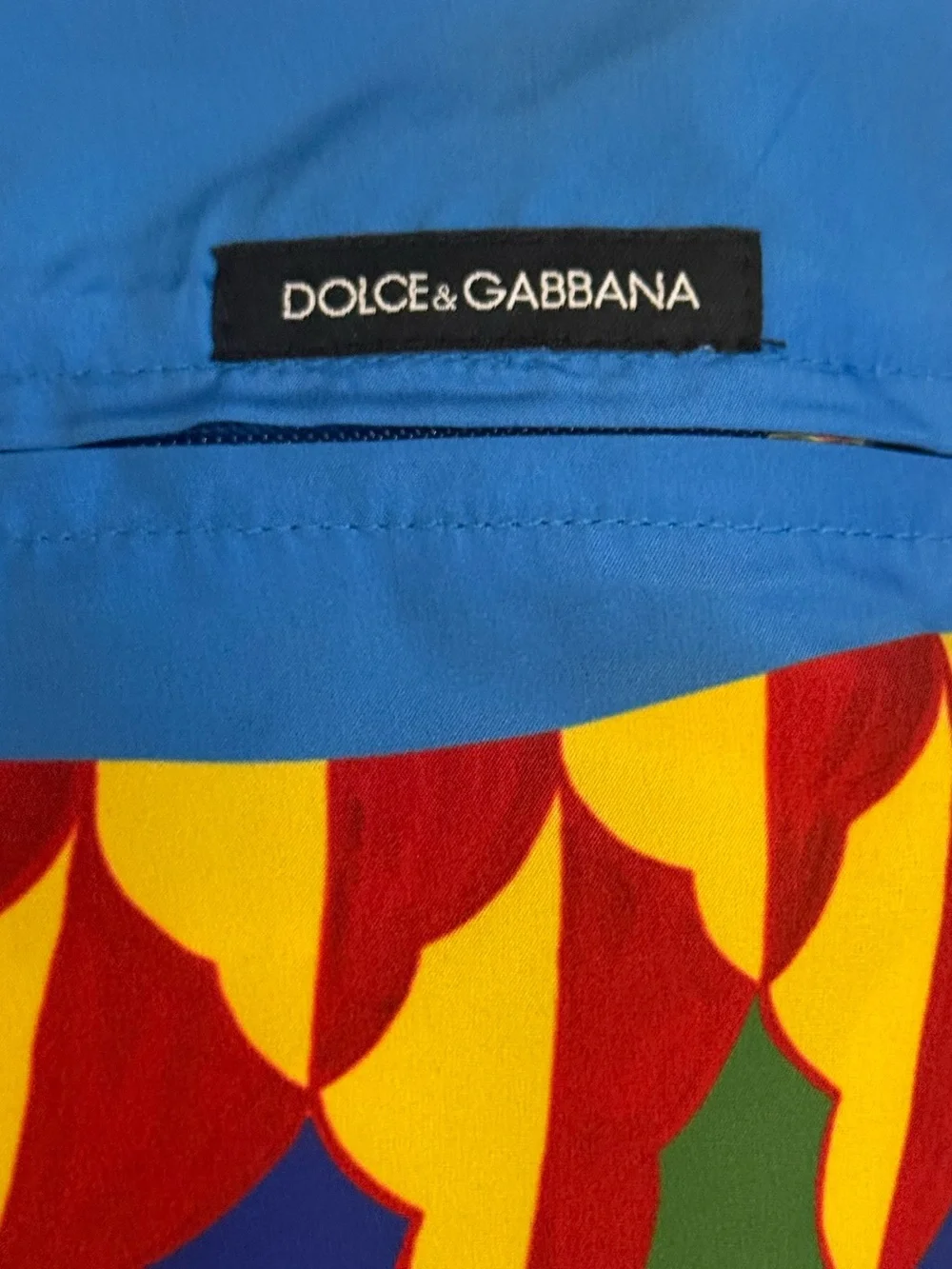 Dolce & Gabbana Carretto Oversized Nylon Wristlet